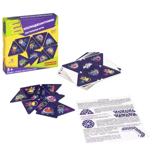 Настольная игра "КОСМОДЕСАНТНИКИ" Играй Думай Учись Bondibon - фото 2