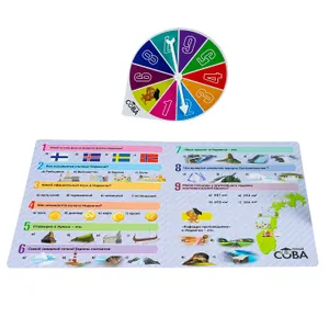 Игра-викторина "МОЙ ПЕРВЫЙ ПУТЕВОДИТЕЛЬ. СТРАНЫ МИРА 2" Умная сова Bondibon - фото 4